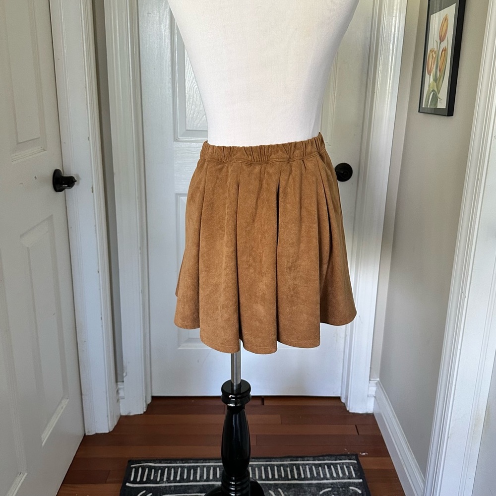 Abercrombie Kids Faux Suede Skirt